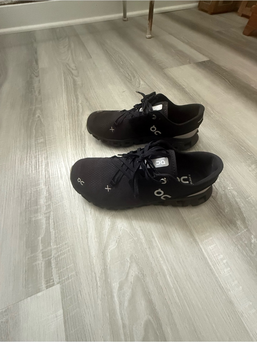 On Cloud Black Sneakers - Picture 2 of 4